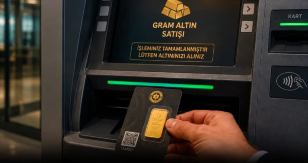 ATM’ler 24 saat boyunca altın satacak: Türkiye’de yeni dönem başladı